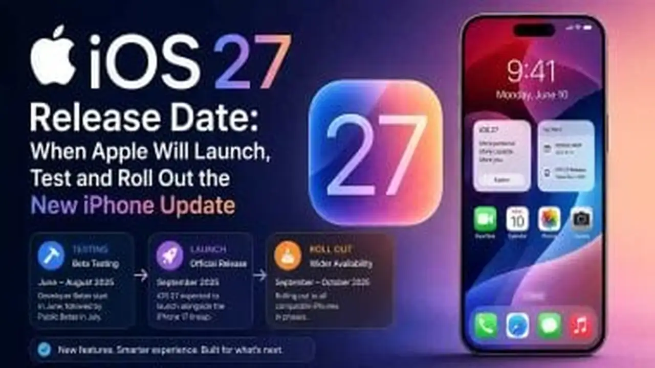 آبل تطلق الإصدار التجريبي من iOS 27 للهواتف المدعومة